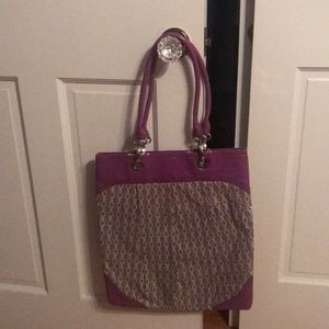 Purple Vera Bradley purse
